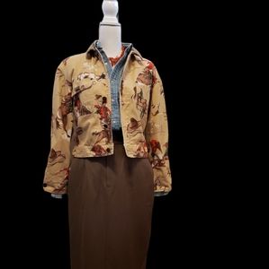 VINTAGE   RALPH LAUREN  WESTERN  RODEO JACKET   MEDIUM